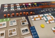 Pipeline, Gloomhaven, Brass, Terraforming Mars, Commands and Colors Ancients,  Via Nebula, Great Western Trail et L’Auberge Sanglante
