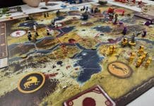 Root, Dune Imperium, Scythe, Terraforming Mars, Clank!, Ganymède, Great Western Trail, Great War Commander et Kult Cthulhu