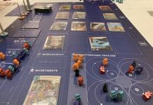 Istanbul, Space Race, Small World, Pax Pamir, Blood Rage, Les Bagnards, Dragon Conquier America et Welcome to